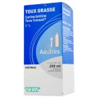 CARBOCISTEINE TEVA 5% flacon 200 ml 
